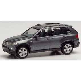 BMW X5, grijs metallic 1:87, Herpa