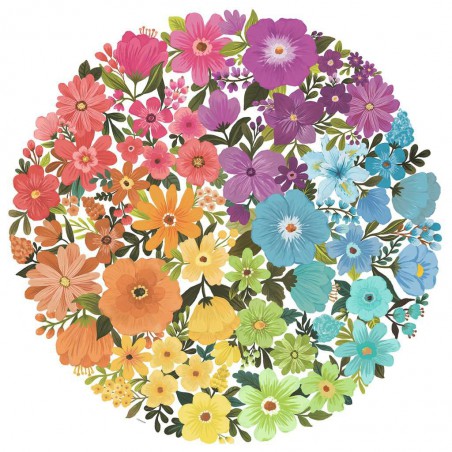 Circle of Colours: Flowers - 500 stukjes Ravensburger