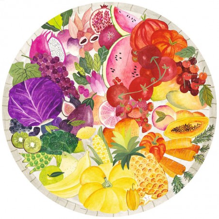 Circle of Colours: Fruits and Vegetables - 500 stukjes Ravensburger