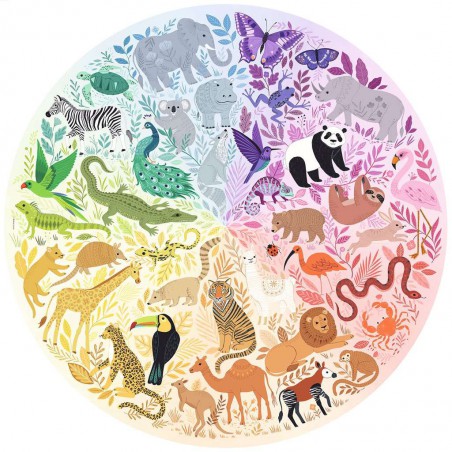 Circle of Colours: Animals - 500 stukjes Ravensburger