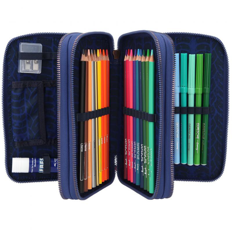 Monster Cars 3-vaks etui LED Monster Truck