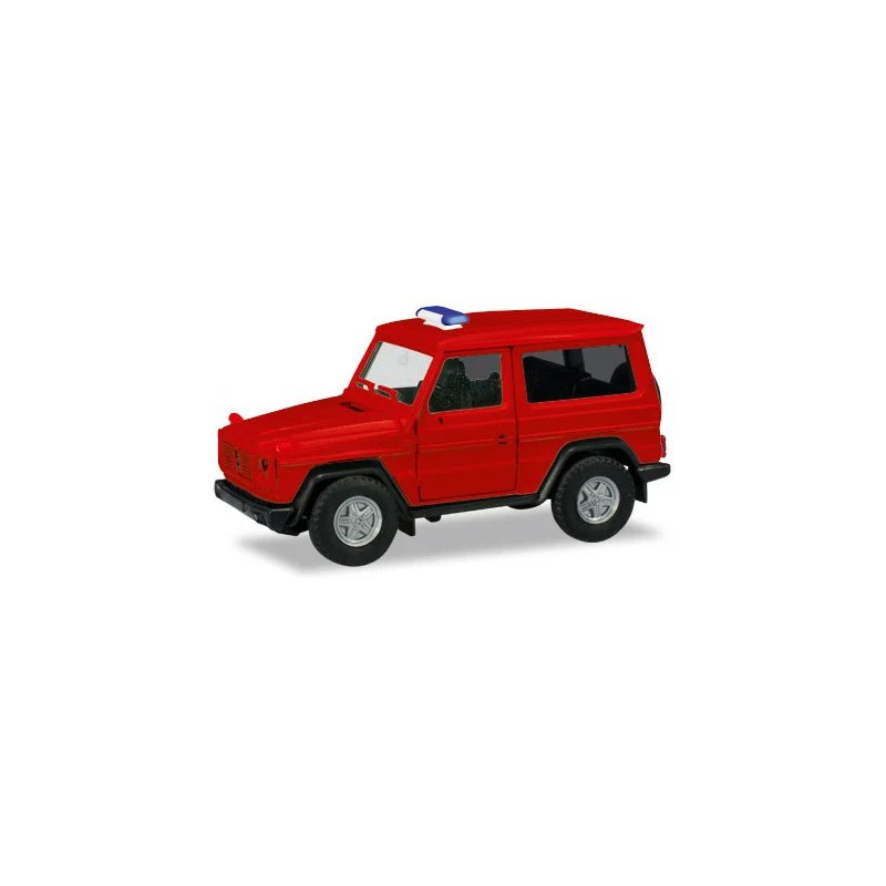 Mercedes Benz G-Klasse 1:87 rood (Minikit), Herpa