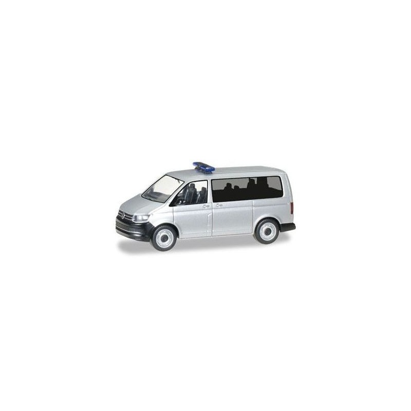 VW T6 Bus zilver 1:87 (Minikit), Herpa