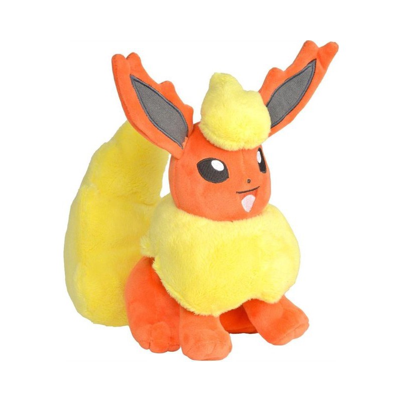 Flareon pluche knuffel 20 cm, Pokemon