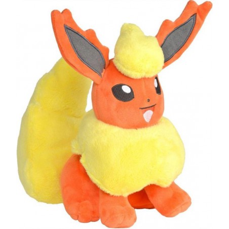 Flareon pluche knuffel 20 cm, Pokemon