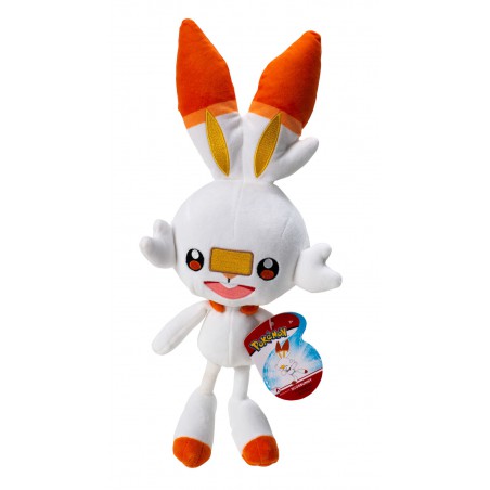 Scorbunny pluche knuffel 20 cm, Pokemon