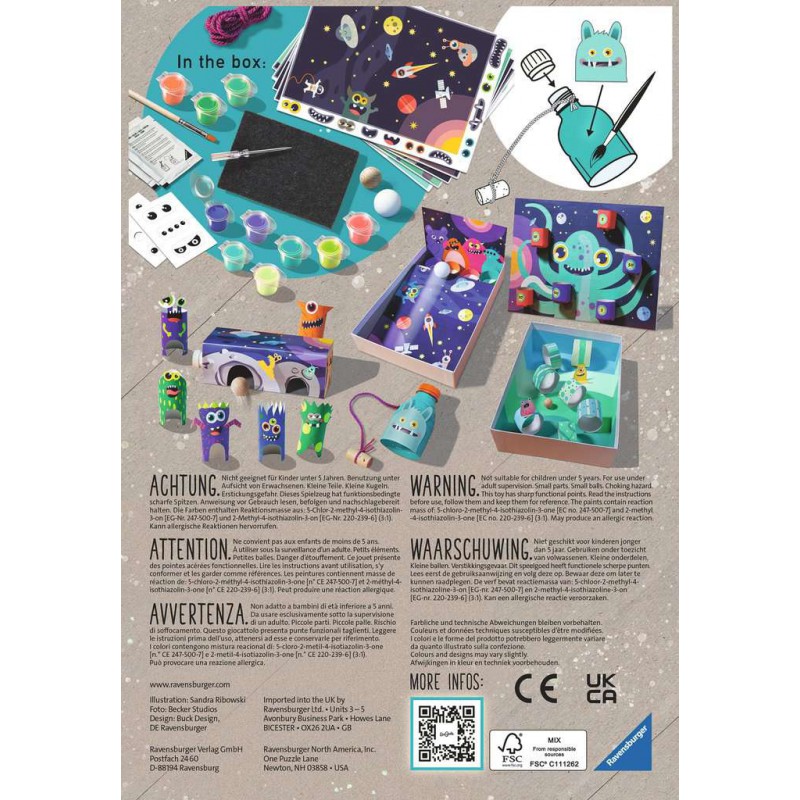 EcoCreate, Monster games, Ravensburger