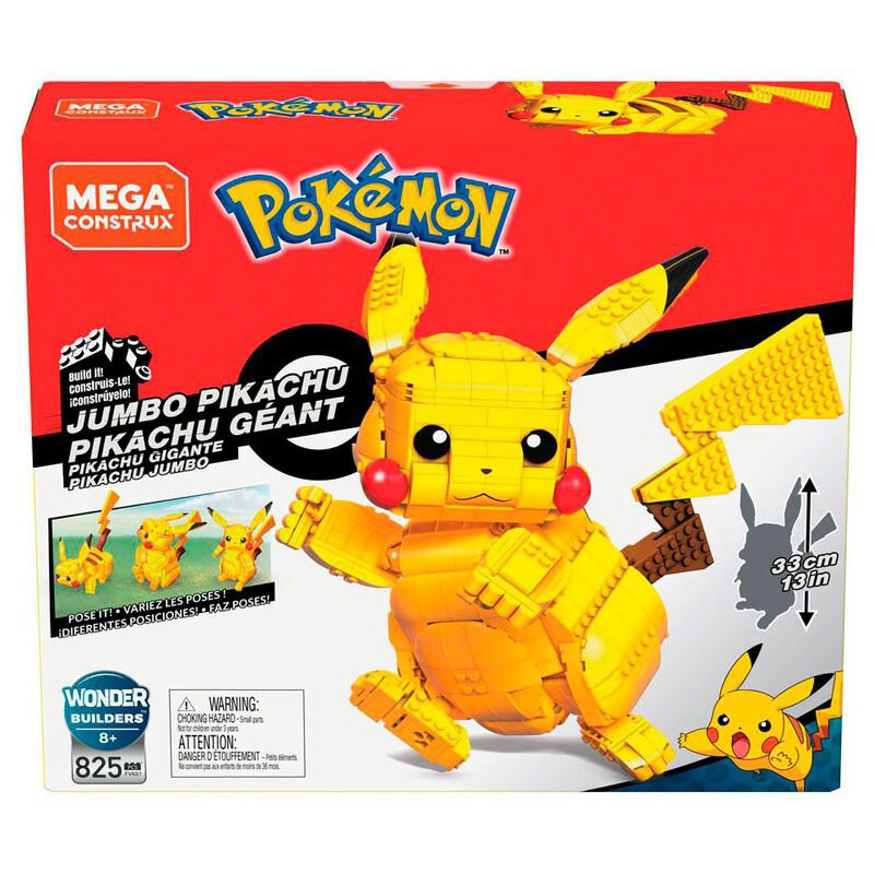 Pikachu jumbo mega contrux, Pokemon