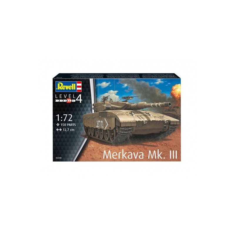Merkava Mk.III 1:72, Revell