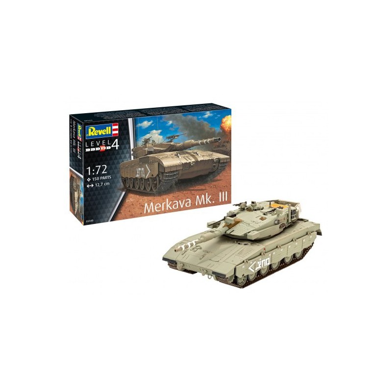 Merkava Mk.III 1:72, Revell