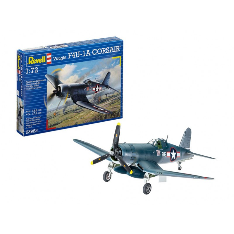 Vought F4U-1D Corsair 1:72, Revell