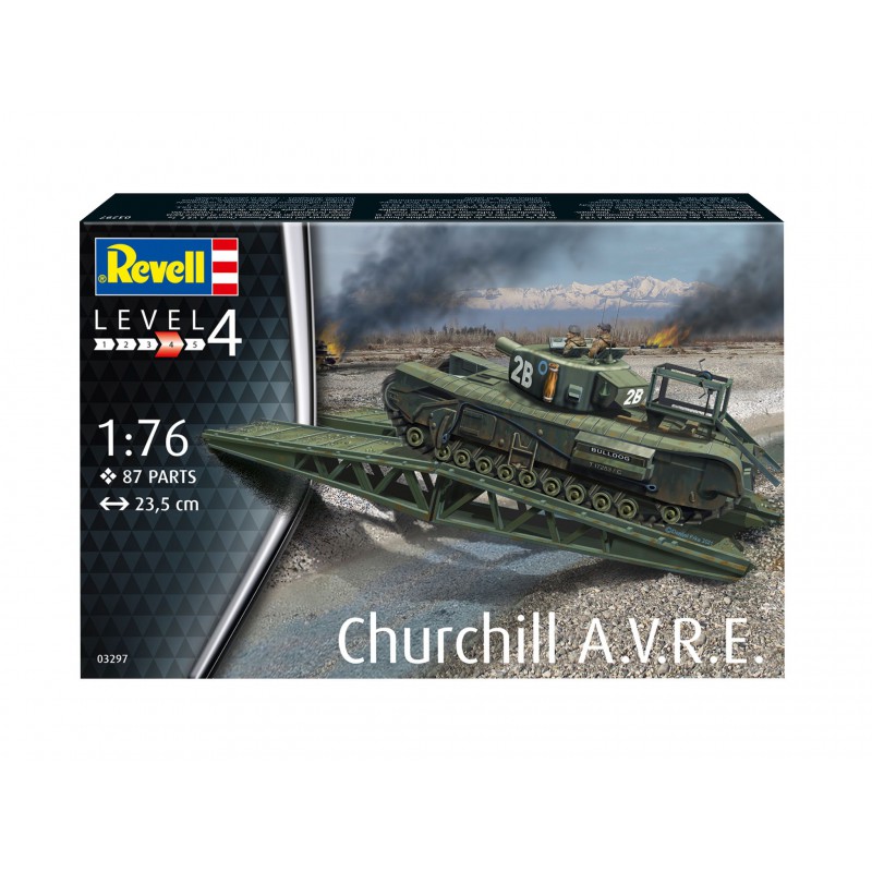 Churchill AVRE 1:76, Revell