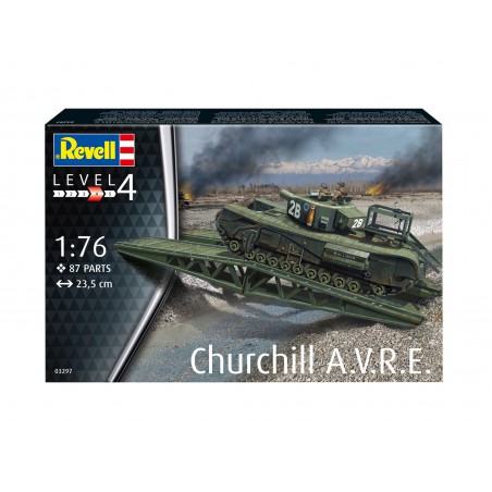 Churchill AVRE 1:76, Revell