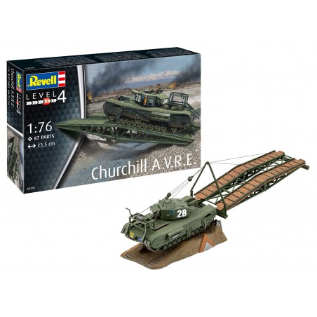 Churchill AVRE 1:76, Revell