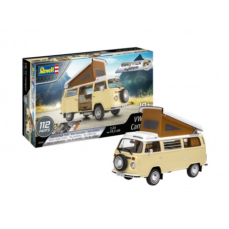 VW T2 Camper easy click system 1:24, Revell