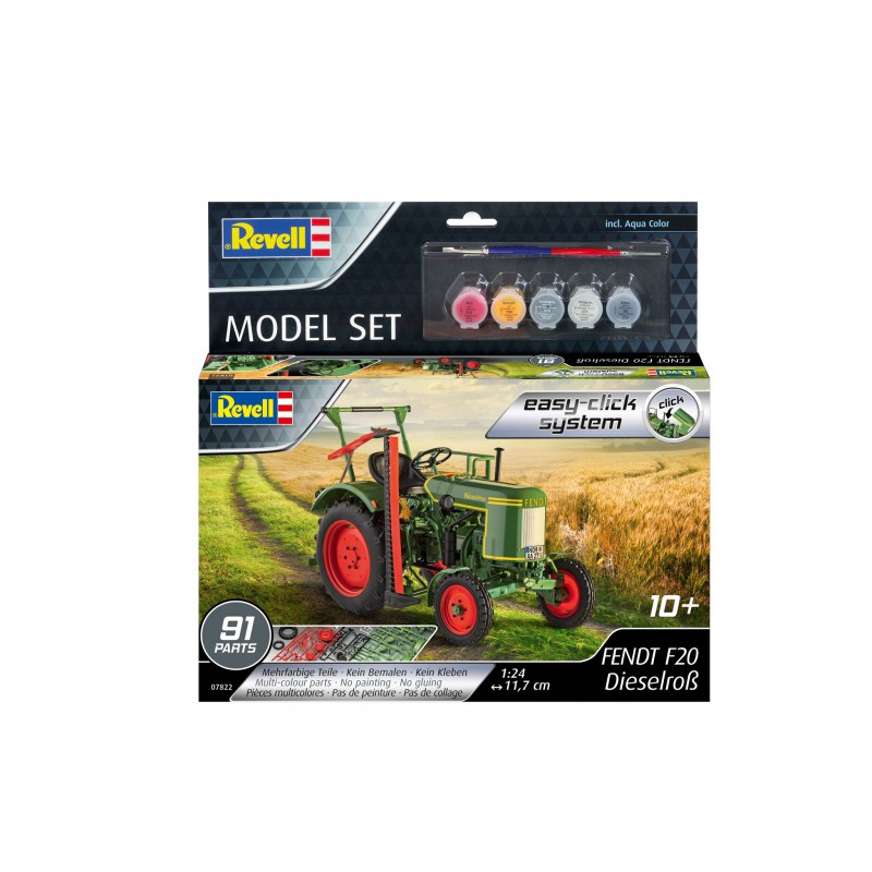 Fendt F20 Dieselroß, 1:24, easy-click system Model set, Revell