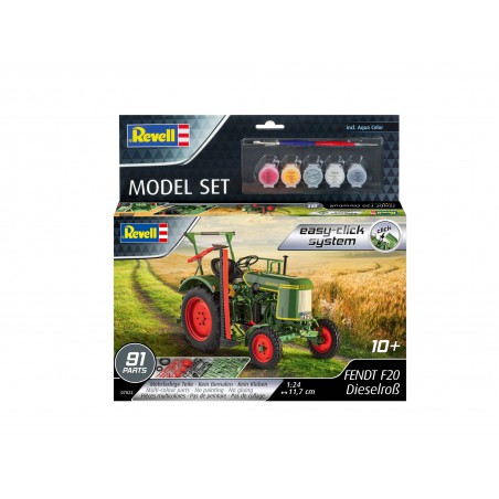 Fendt F20 Dieselroß, 1:24, easy-click system Model set, Revell