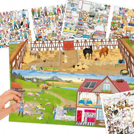 Create your Farm drawing book