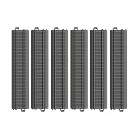 Märklin My World, Rails kunstof recht 180mm 6 st, 023180