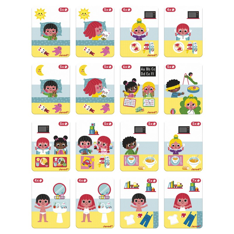 Janod, Magnetibook - Klok kijken