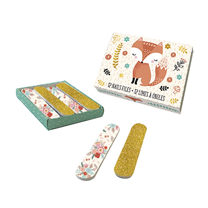 Janod, Jolie Papeterie - Nagelvijltjes Vos en Eenhoorn 2 assorti