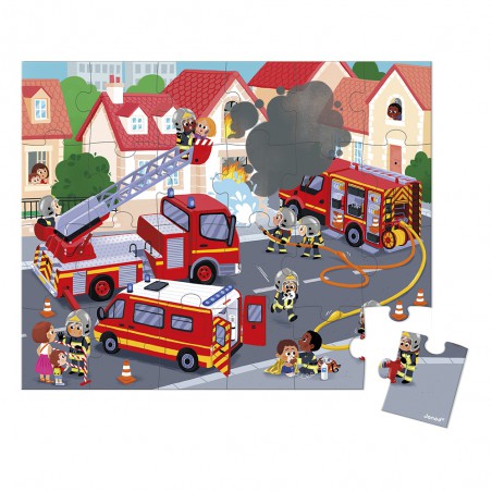 Janod, Puzzel - De Brandweer, 24st, 11.2605