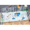 Faller Sporthal interieur, HO