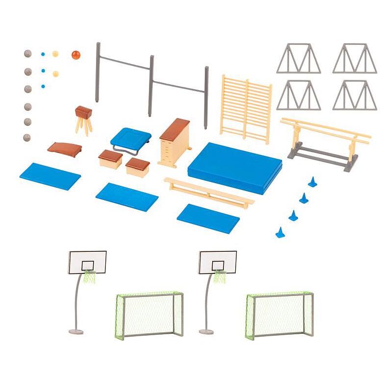 Faller Sporthal interieur, HO