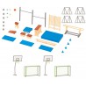 Faller Sporthal interieur, HO