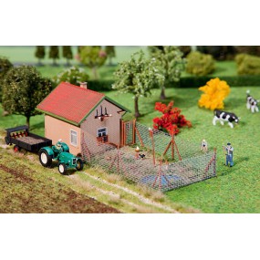 Faller Sporthal interieur, HO 1:87