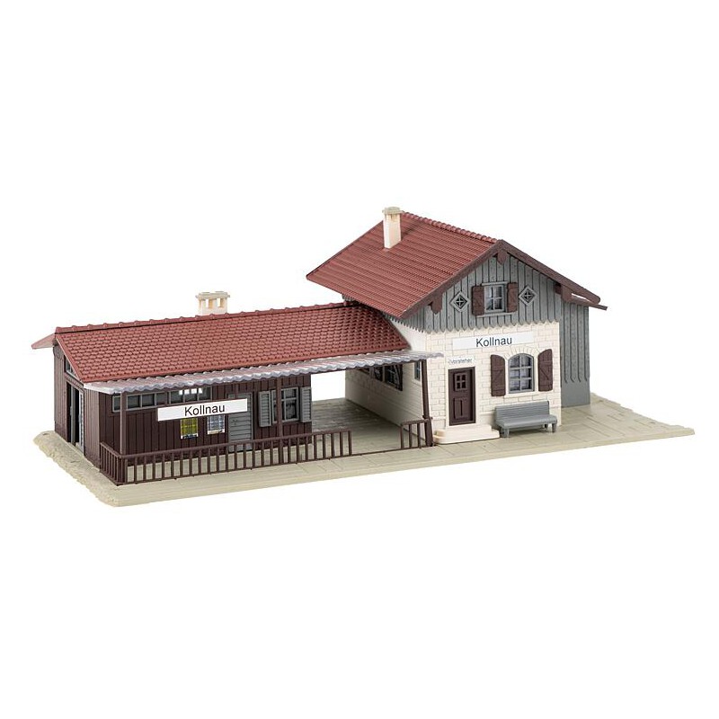 Faller Klein station, incl verlichting, HO 1:87