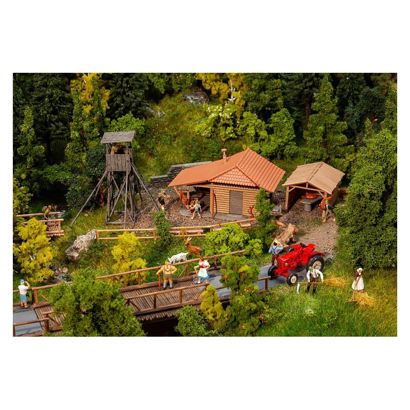 Jachthut met uitkijk, HO 1:87