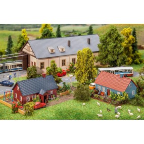 Faller, 2 Vakantiehuisjes, 1:160 N