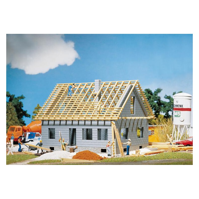 Faller, Eengezinswoning in aanbouw, 1:87 H0