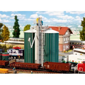 Faller, Dubbele silo, 1:87 H0
