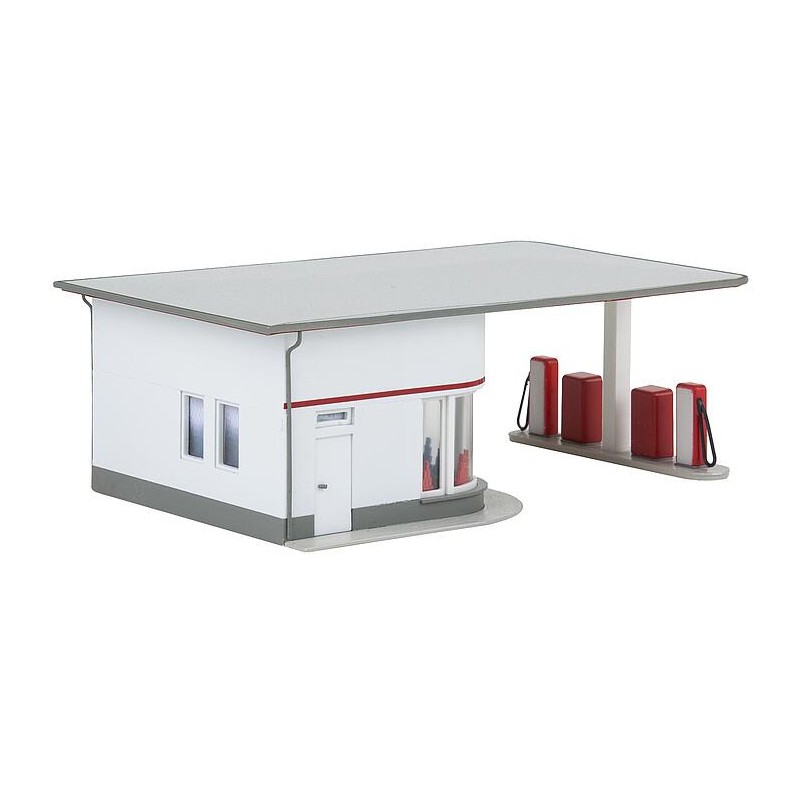 Faller, Tankstation 50er jaren, 1:87 H0