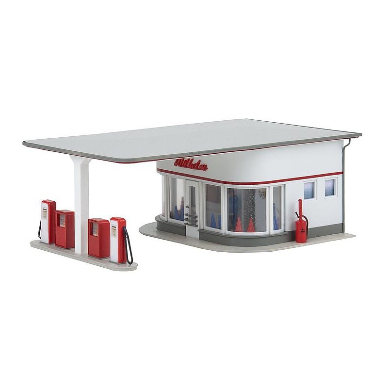 Faller, Tankstation 50er jaren, 1:87 H0
