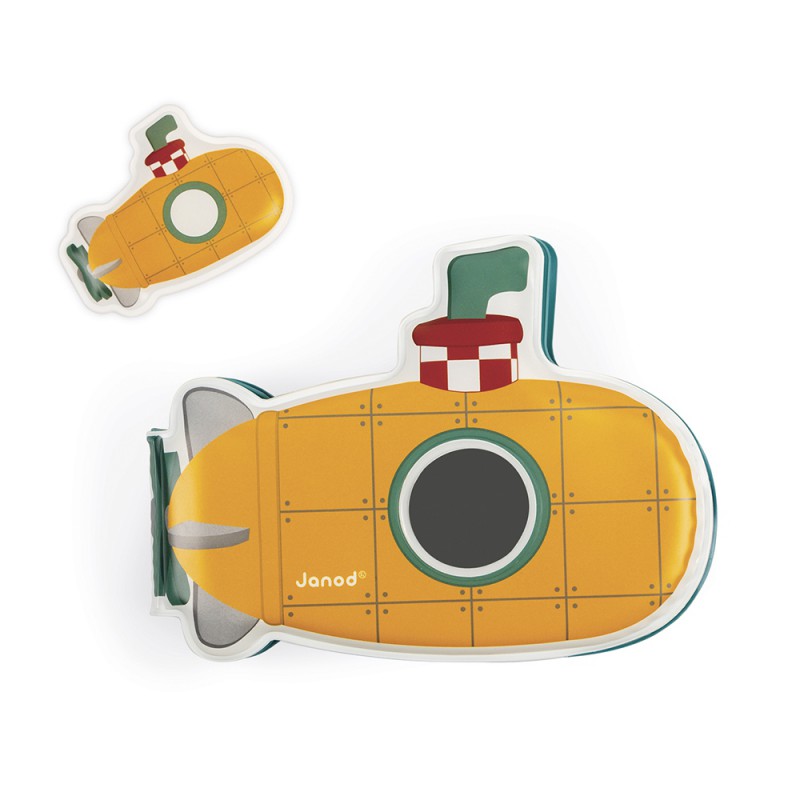 Janod, Badspeelgoed - Badboek mijn duikboot