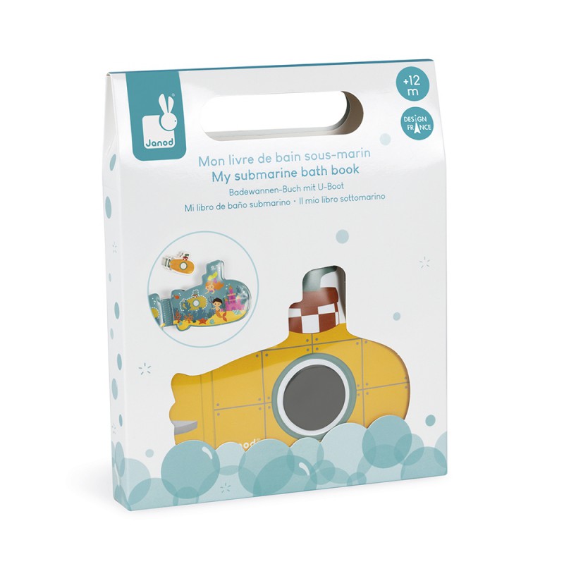 Janod, Badspeelgoed - Badboek mijn duikboot