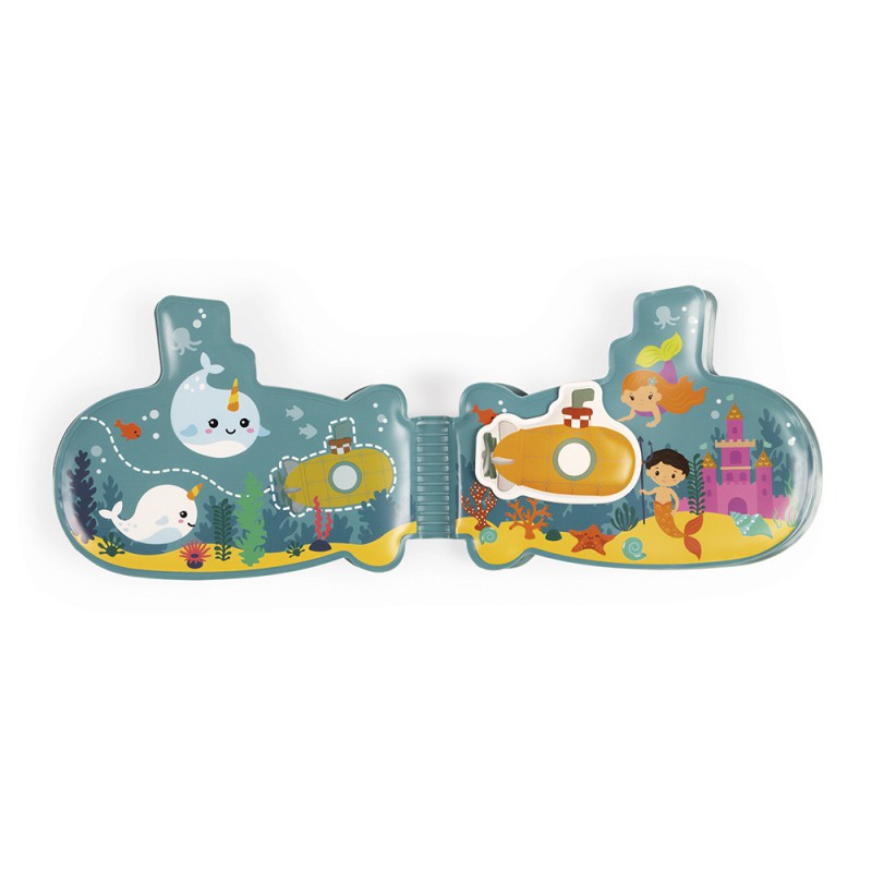 Janod, Badspeelgoed - Badboek mijn duikboot