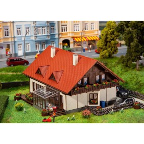 Faller, Dubbel woonhuis Moosgrund, 1:87 H0