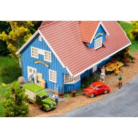 Faller, Zweedse dorpswinkel, 1:87 H0
