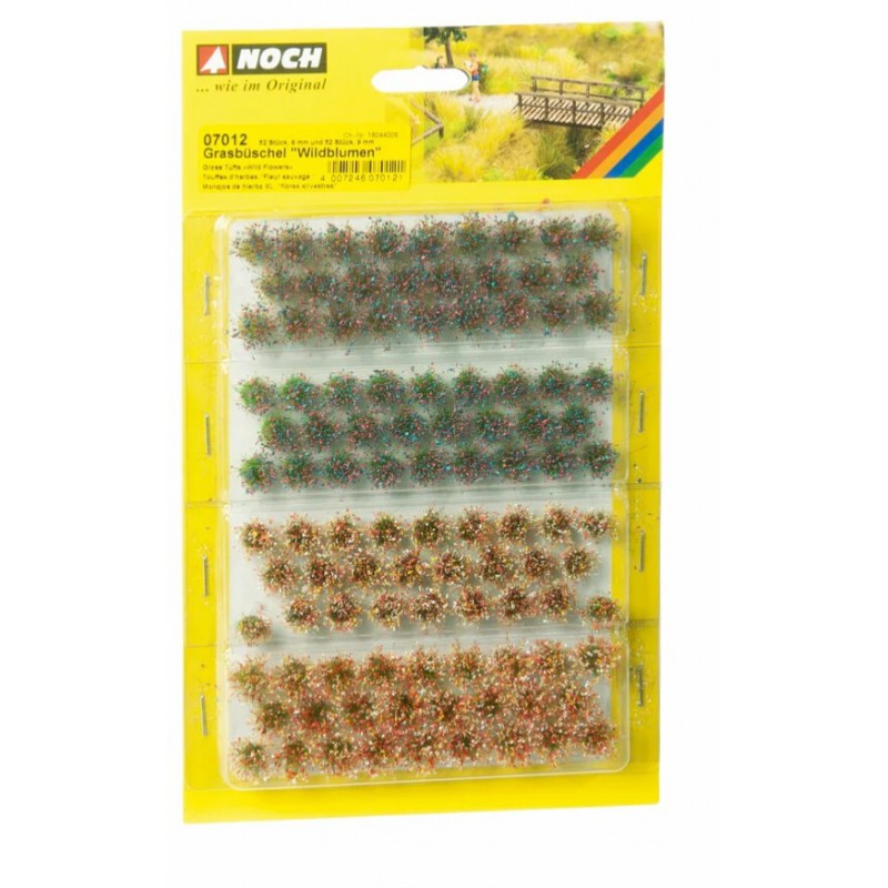 Plukjes Gras Set  “wilde bloemen" 104st