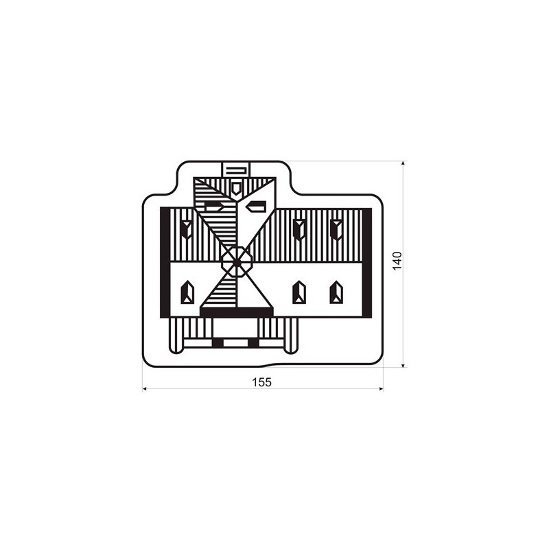 Kibri Stadhuis Purmerend, N 1:160