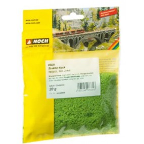 Structuur vlokken felgroen, zak 20g