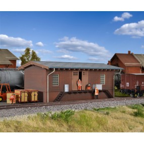 Kibri Goederenloods Oberzeisel, HO 1:87