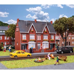 Kibri Huis Bussardstraat in Geleen, HO 1:87