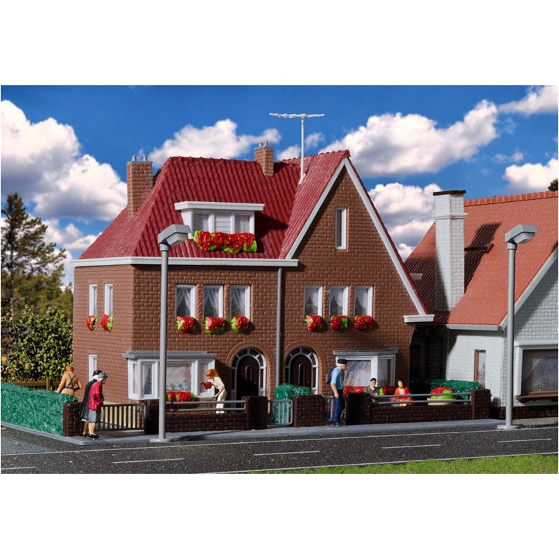 Kibri Huis Amselweg in Geleen, HO 1:87