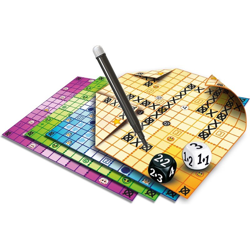 Dobbel Vouwen - Dobbelspel, 999 games