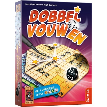 Dobbel Vouwen - Dobbelspel, 999 games